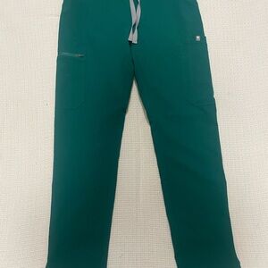 Wear Figs Hunter Green scrub Pants